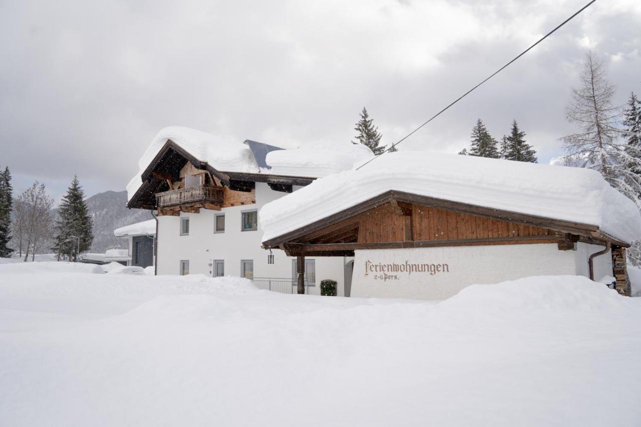 Ferienhaus Tannenblick Leutasch Exteriér fotografie
